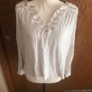 Lucky Brand Boho Style Top-XL